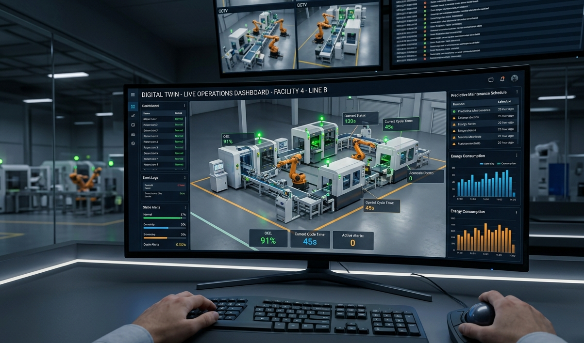 Digital Twin — Live Operations Dashboard